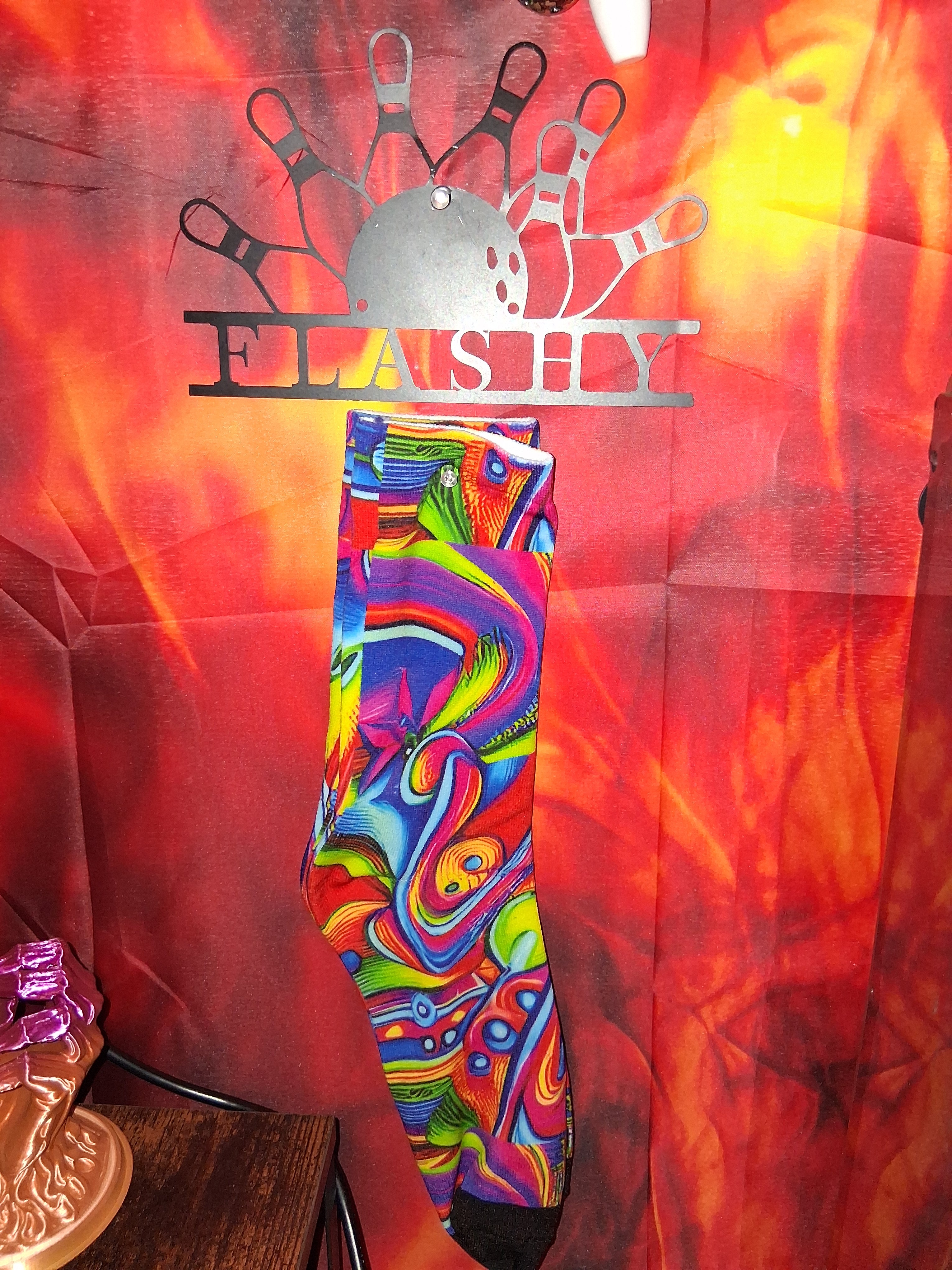 Flashy  Tye Die compression socks