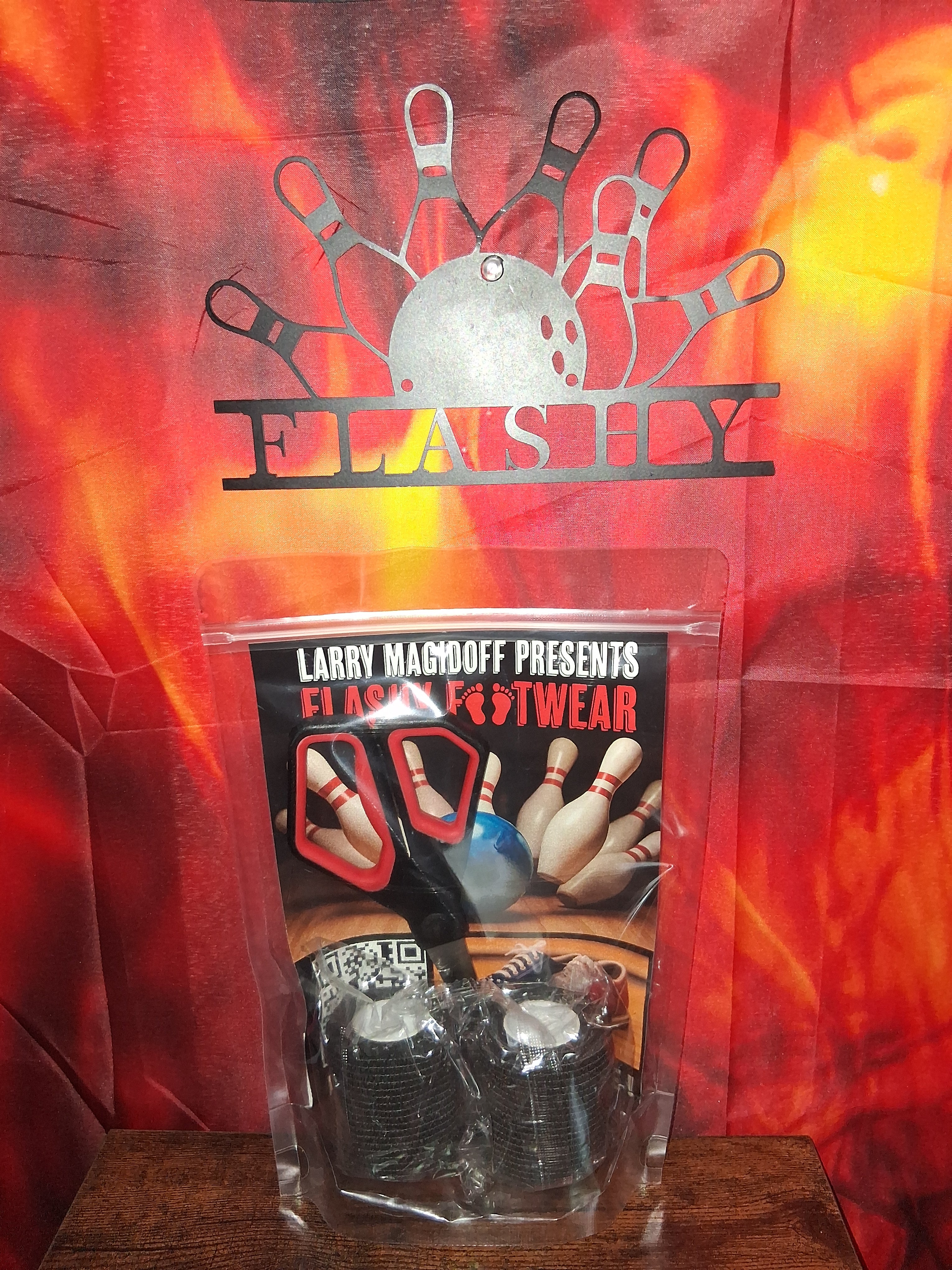 Flashy 2"Sports Tape and scissors 2 pack Black